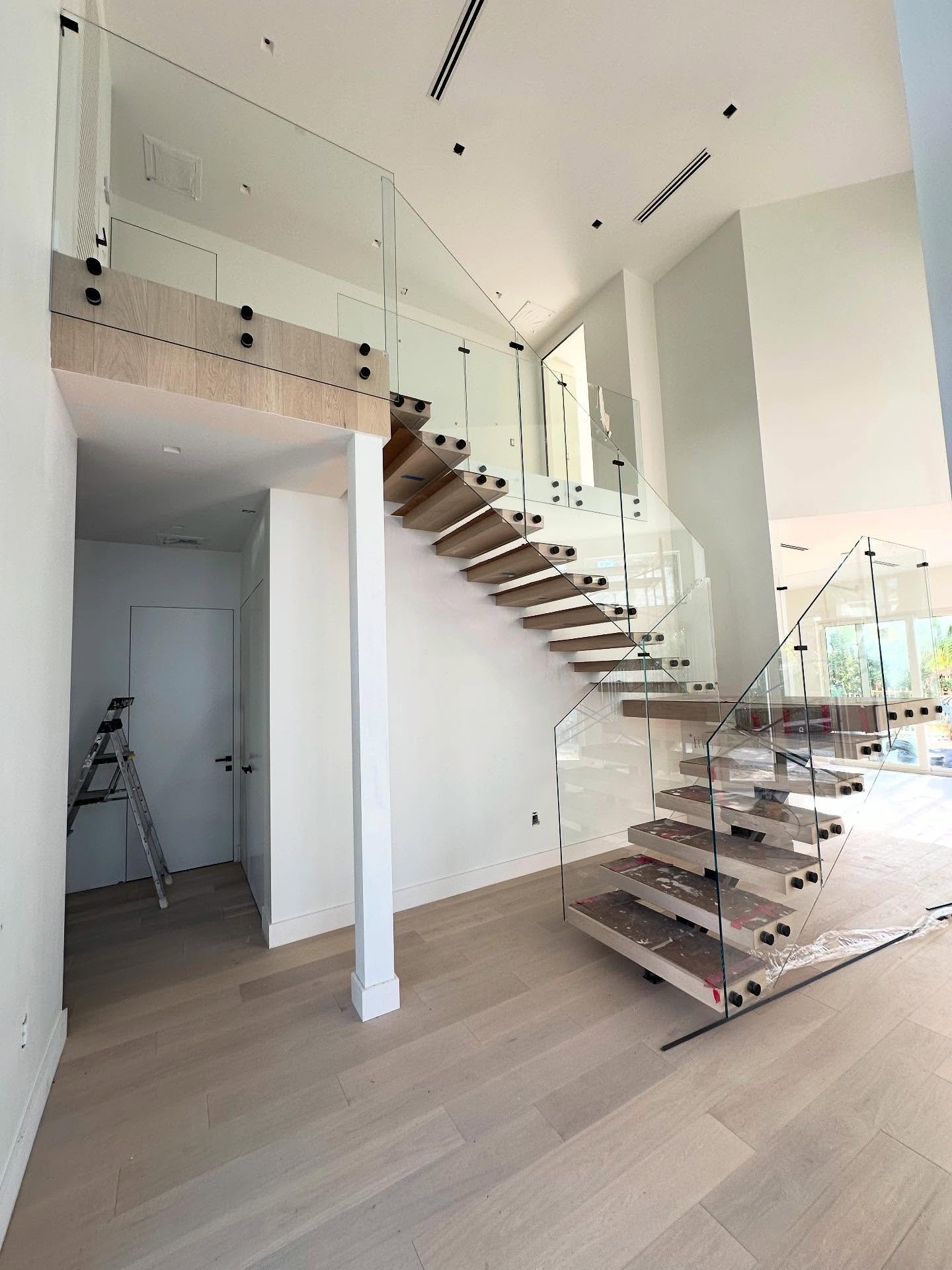 Wine room glass enclosure