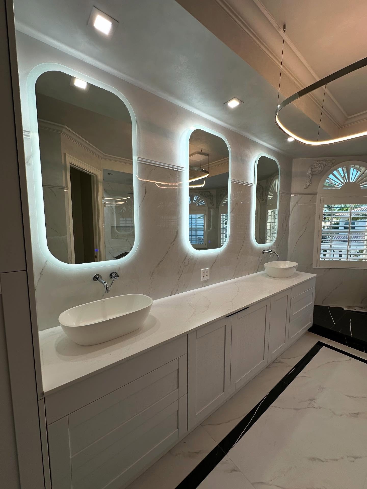 Full bathroom remodel — Hollywood Beach